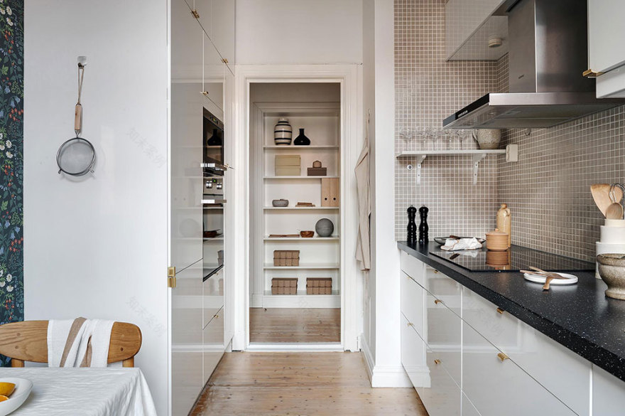 温馨与冷静的完美融合 | 81 平米瑞典公寓设计-28