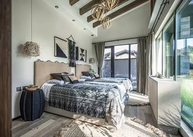 130㎡北京长城脚下饮马川民宿设计-23