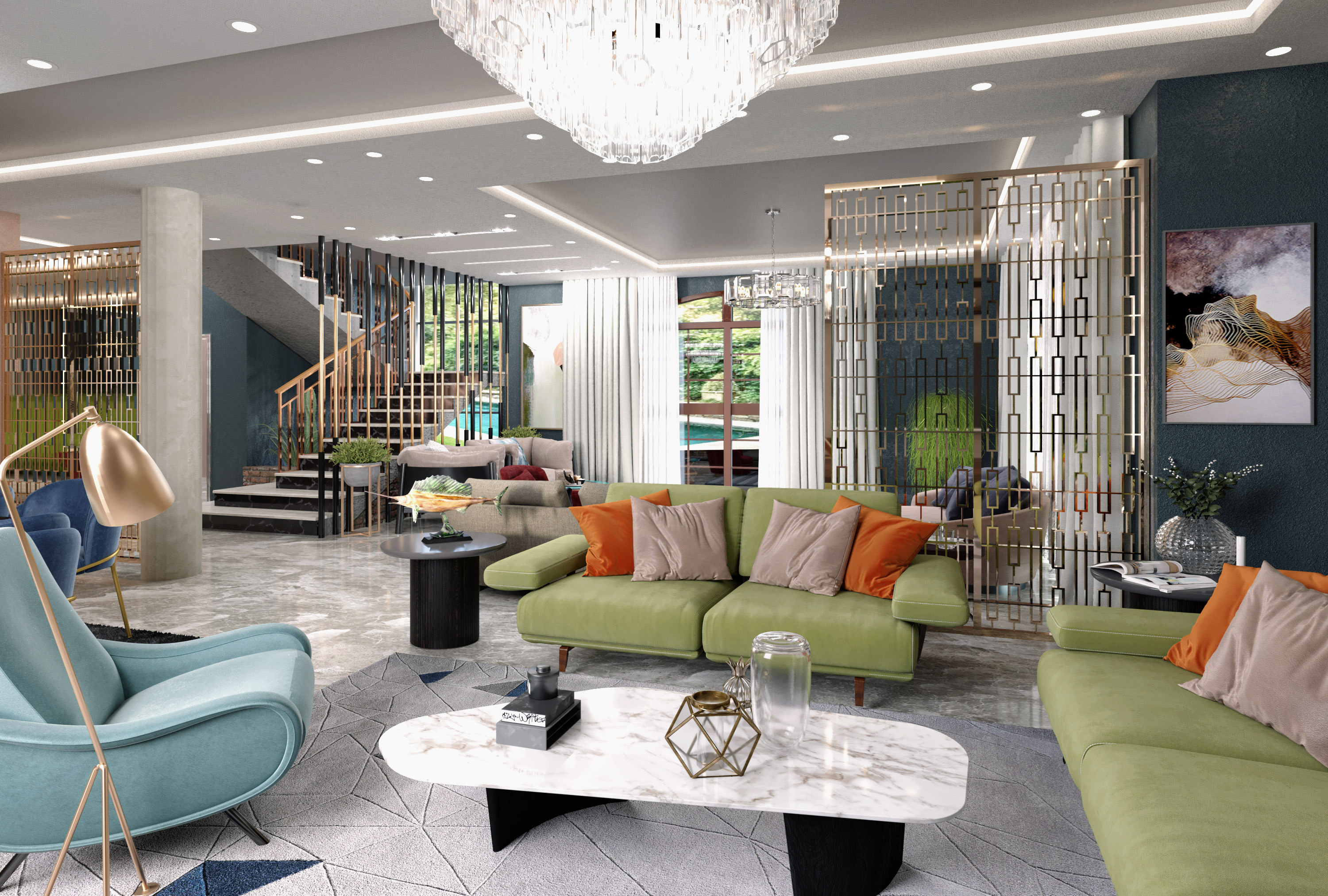 马丁蒂别墅内部-5