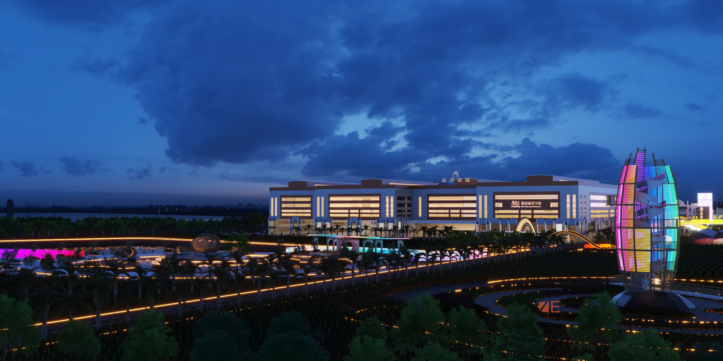 大型现代化农场-5