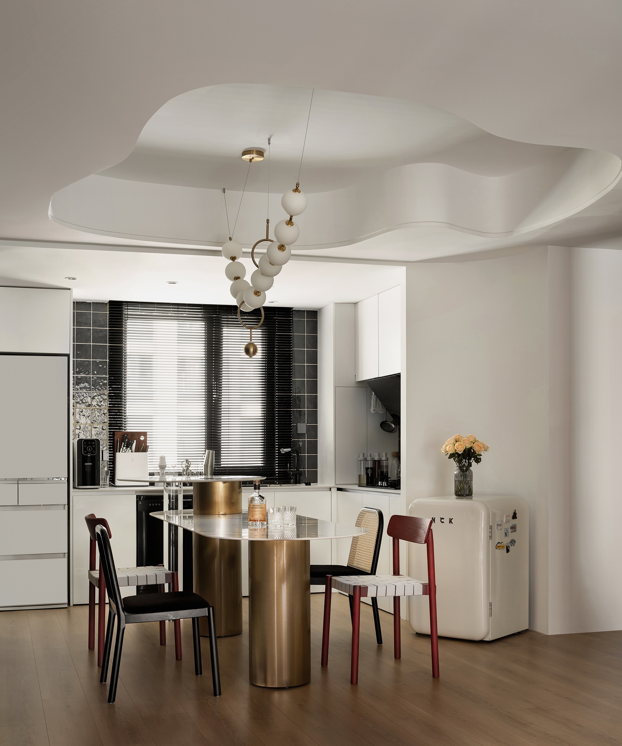 二人居 · 自由流动的现代轻复古之家丨中国天津丨Q.H DESIGN TEAM-46