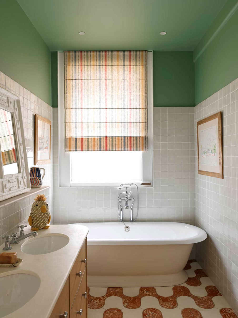 现代巴黎公寓设计中的温暖装饰艺术风格-16