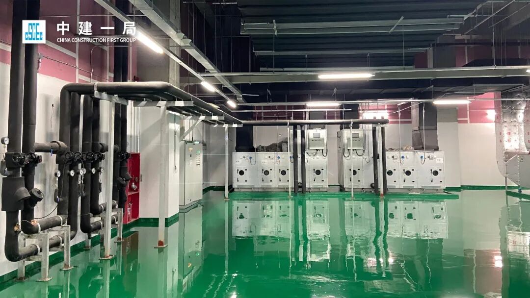 领衔全球科技！中建一局承建的北京京东方项目全面量产-42