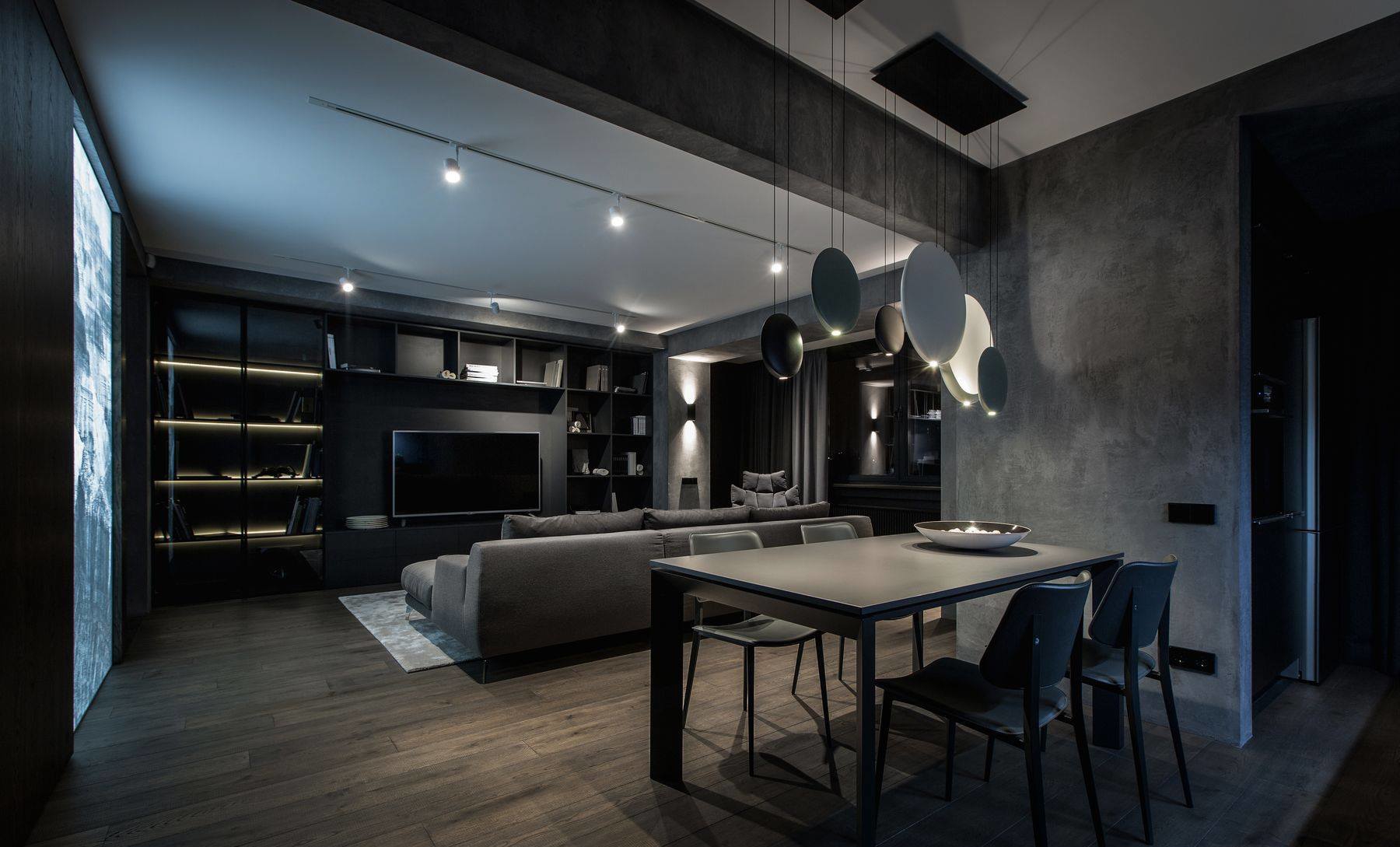 乌克兰90平米单身男子公寓-41