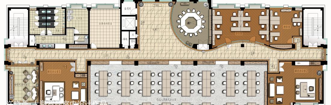 上海寅康实业投资办公楼设计-8