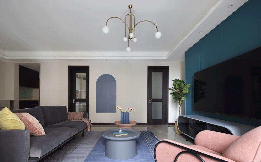 清羽设计丨平层丨晴天.见-4