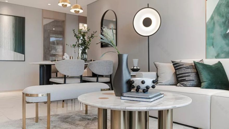 天津旭辉天悦风华样板间 | 绿色都市中的宁静绿洲-40