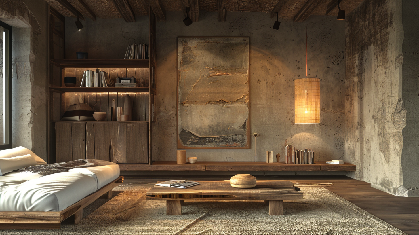 侘寂（Wabi-sabi ）风格的室内设计-91