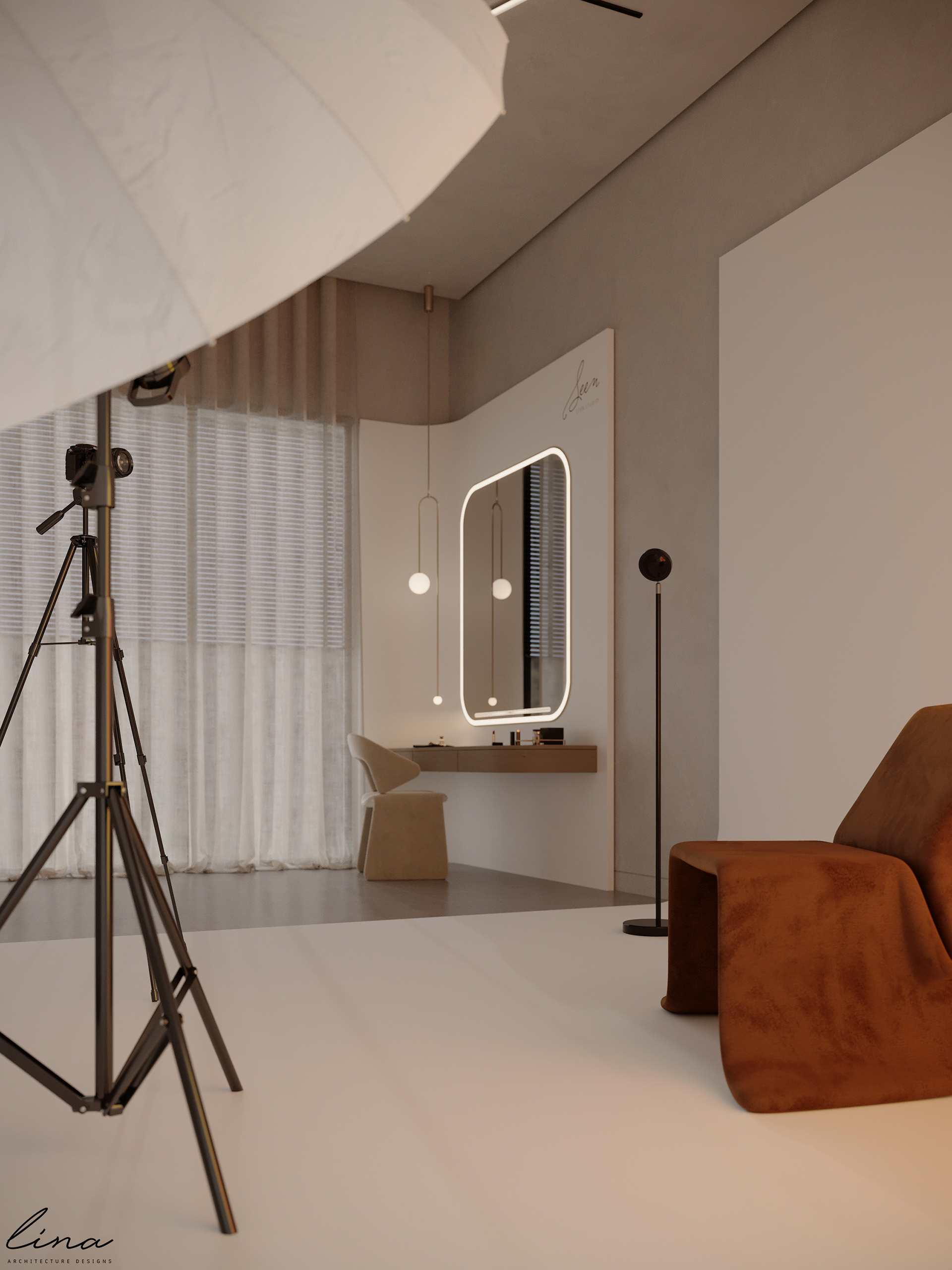 Photography Studio Design（摄影工作室设计）丨沙特阿拉伯丨Lina Architecture Designs-12