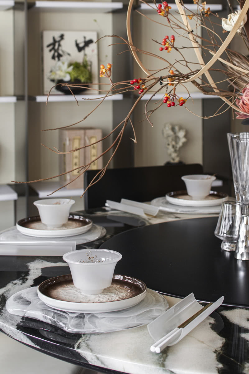 金通绿城·桃李春风合院样板房 | 道家哲学思想融入高品质空间设计-10