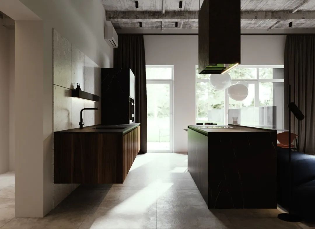 乌克兰极简主义公寓丨MARRA GROUP-11