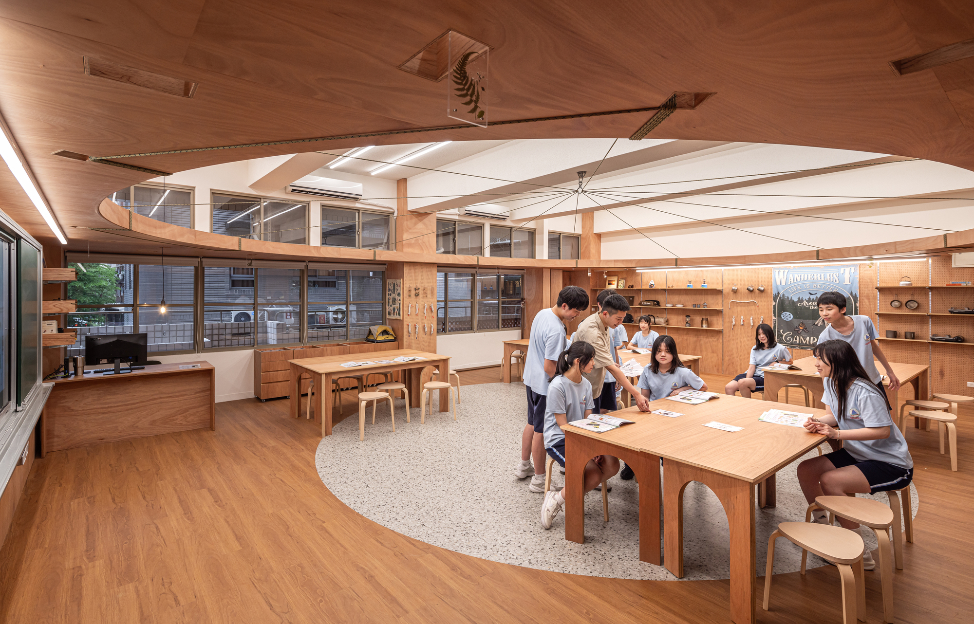Qingshan Forest Junior High School Classroom / 317designstudio-39