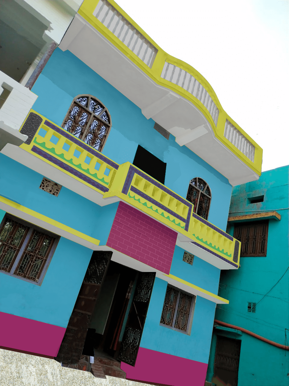 Anastasiya Gushchina 打造现代简约别墅，巧妙运用层叠与切割设计-0