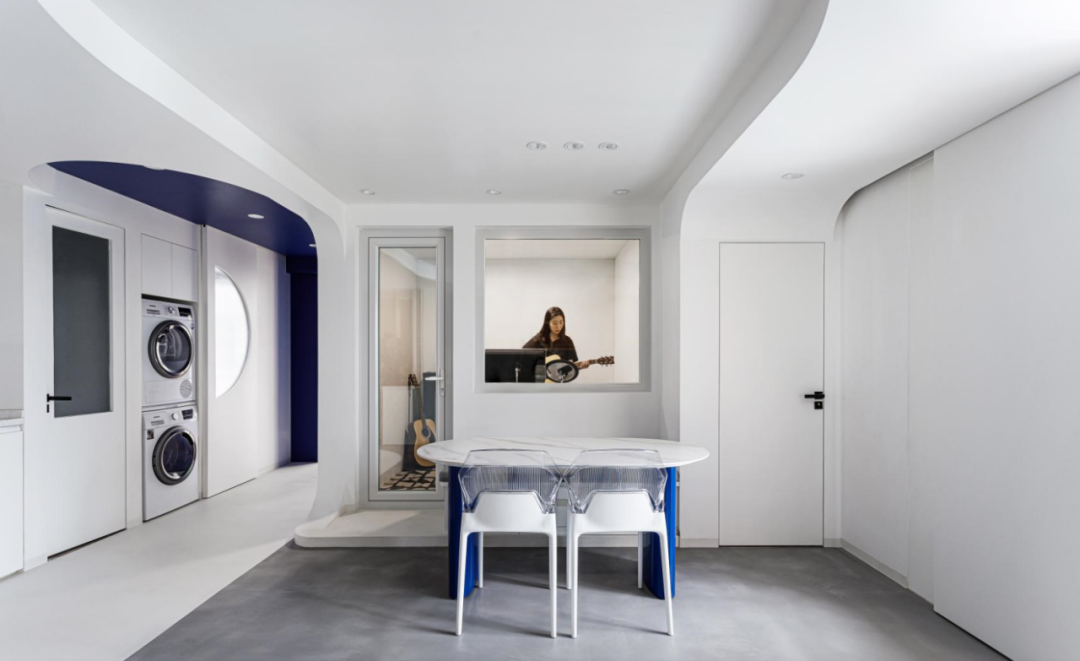 克莱因蓝家居设计,打造极致艺术空间丨中国北京丨戏构建筑设计工作室,里白空间设计事务所-26