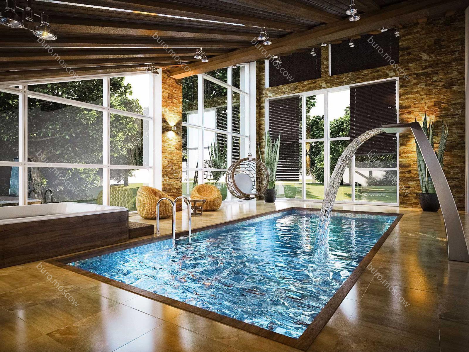 莫斯科州家庭别墅室内设计项目丨俄罗斯莫斯科-9