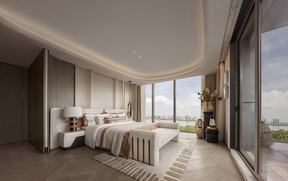 海口万华江东麓岛云溪岛二期上叠别墅样板间丨中国海口丨深圳市盘石室内设计有限公司-31