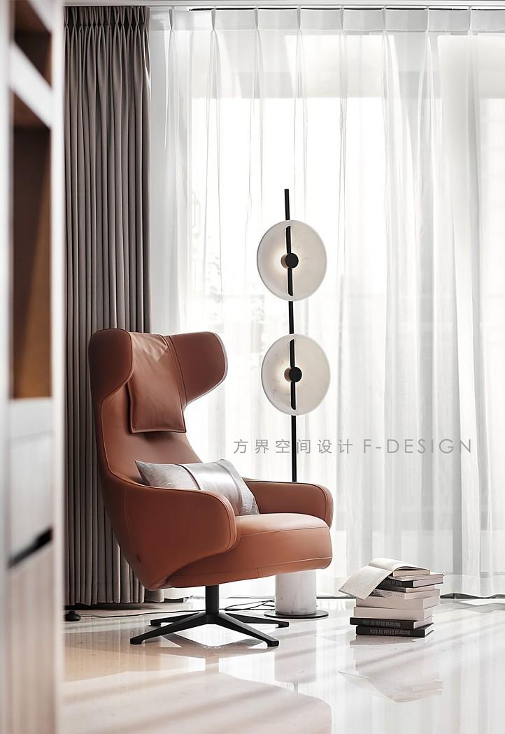 方界设计 | 静逸平层,打造多功能舒适家居空间-10