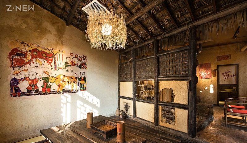 《传奇》游戏特色融入长沙盟重烧烤店设计，展现独特室内空间-15