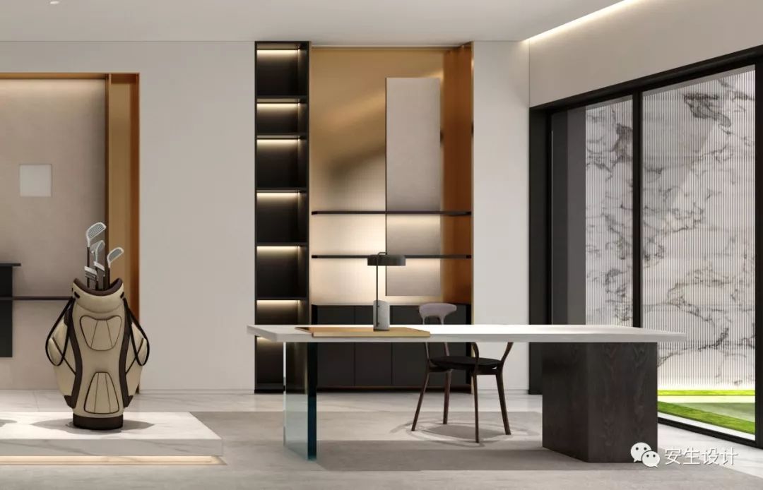 浙江柯桥 1000+㎡顶级现代别墅设计-36