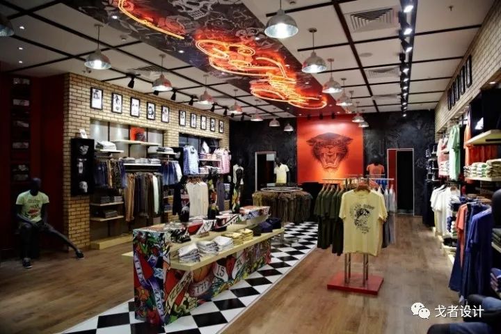 Ed Hardy 潮牌店 | 人体艺术与零售设计的完美融合-1