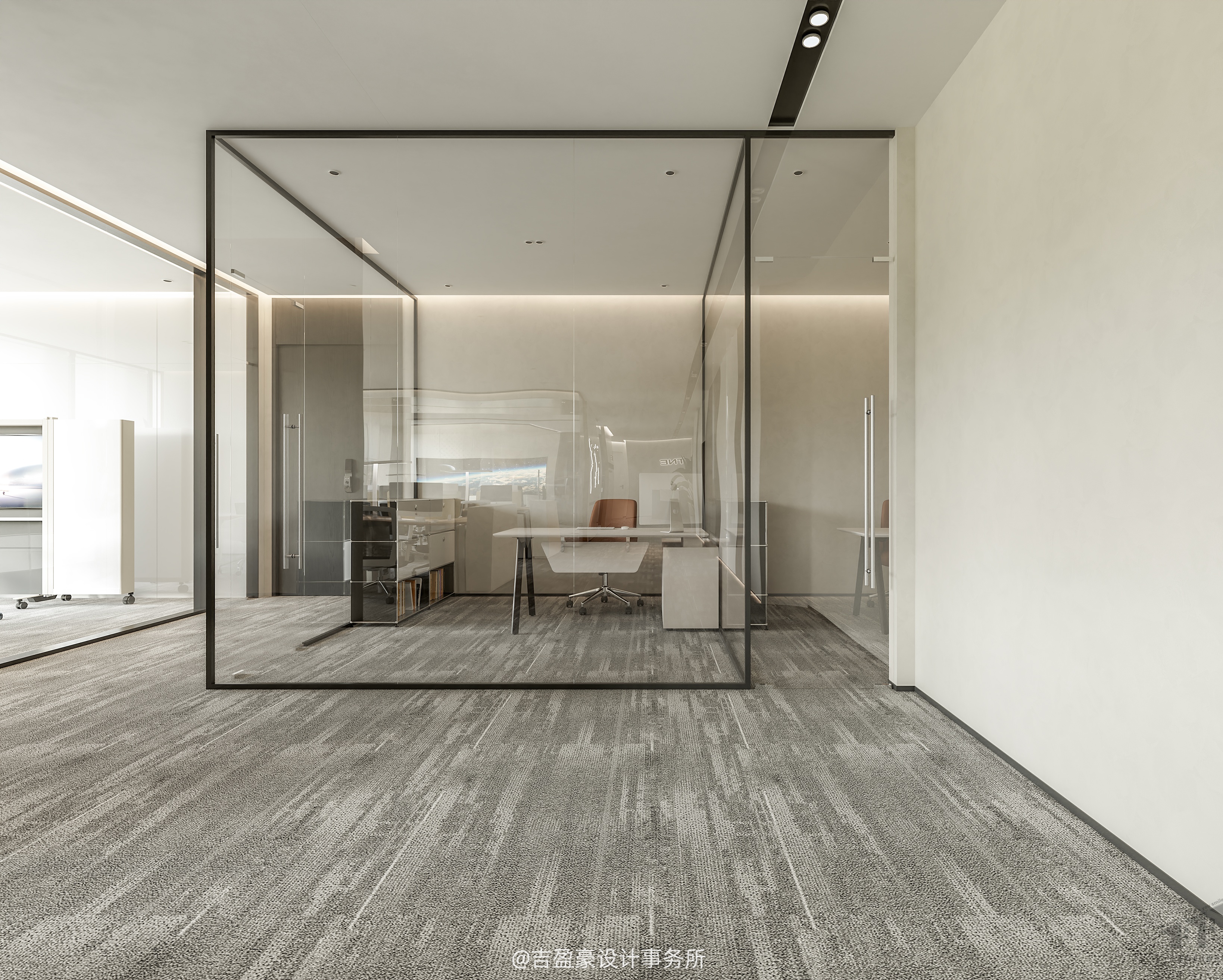 高效办公空间的美学重构与商业格局的彰显-10