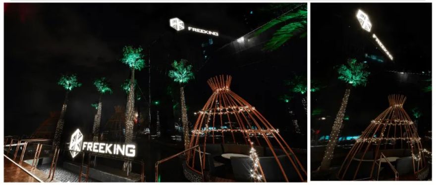 长沙 FREE KING 酒吧——神秘狂野的玻璃几何空间-17