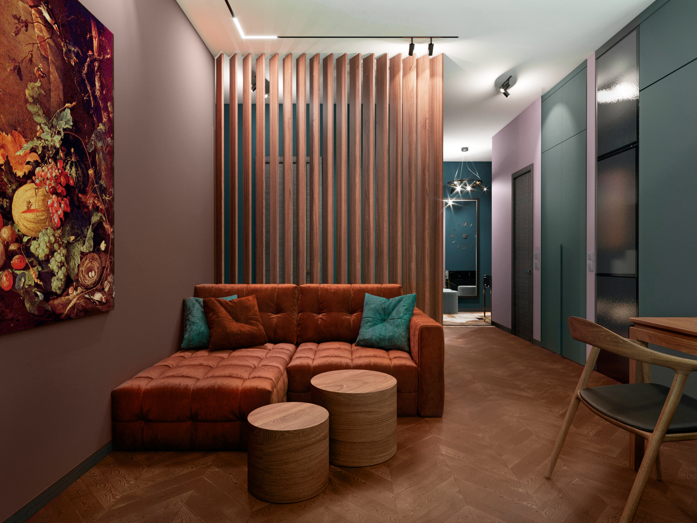 三室公寓室内设计-2