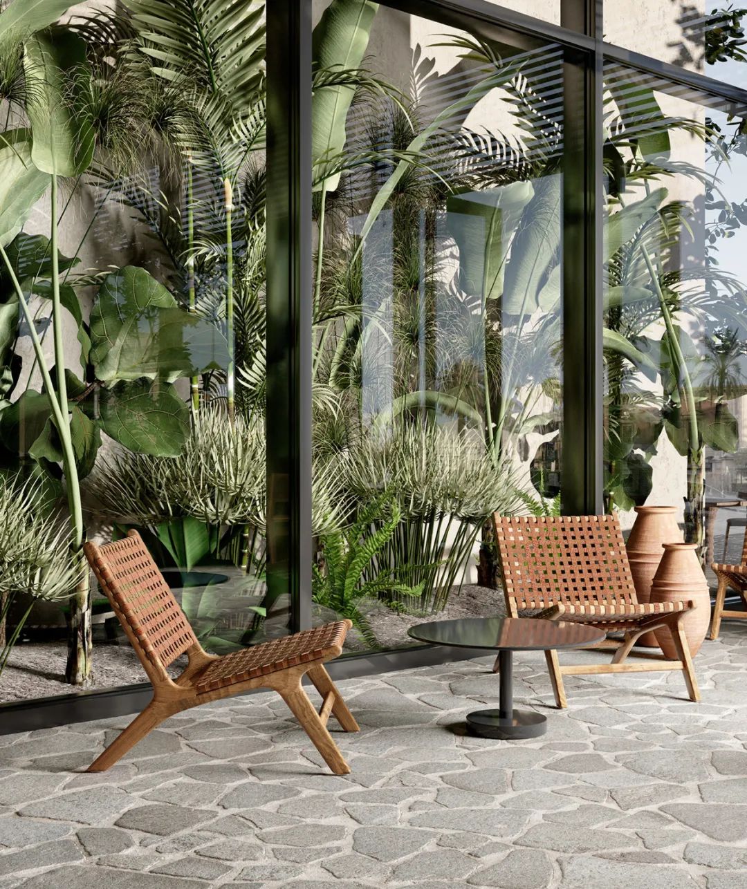 美式侘寂风餐厅设计丨YanaPrydalna-38