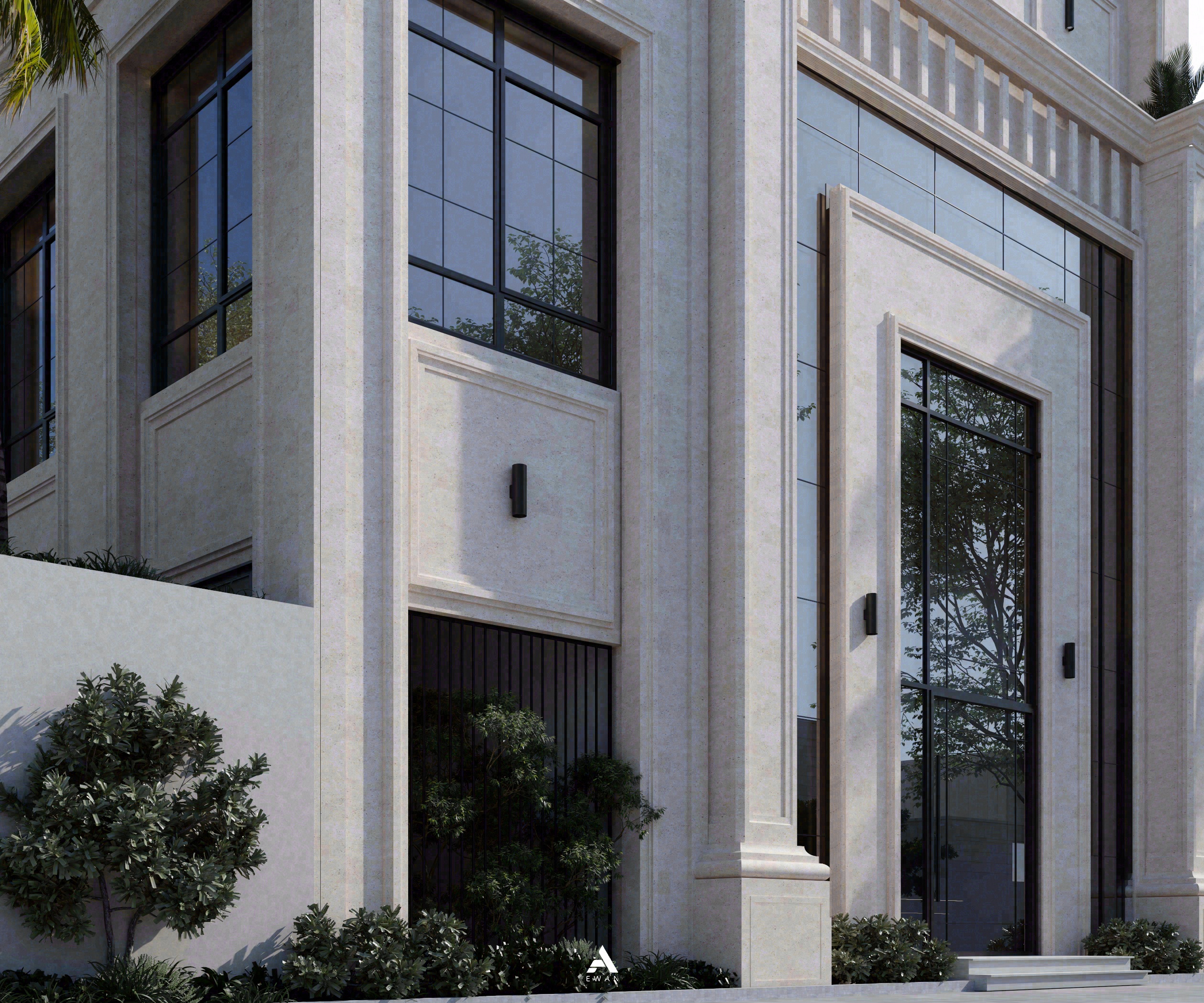 私人新古典主义别墅丨Amira Raslan-10