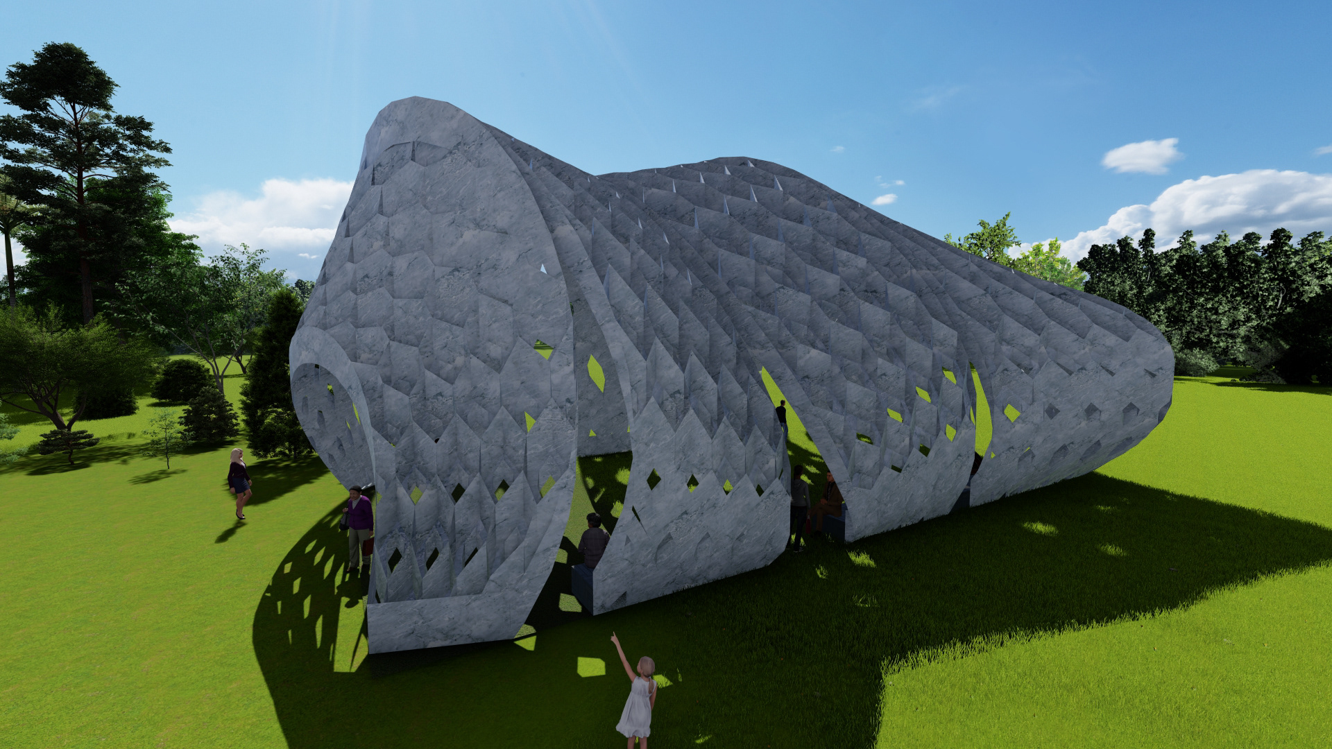 Parametric Pavilion-5