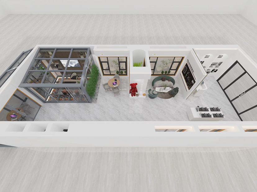 左欧门窗展厅设计效果图-7