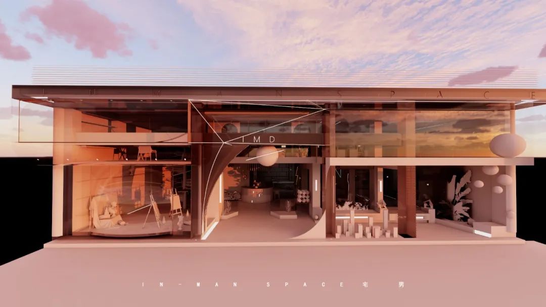 内江宅男办公室 | 现代演绎,极简共融-3