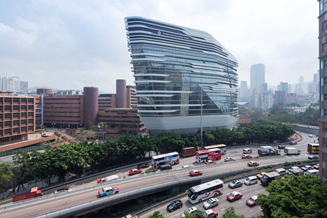 Zaha Hadid's Hong Kong Innovation Tower in new movie and photographs-21