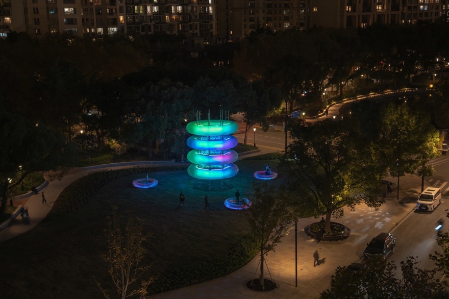 “JUMP城市电场”公共艺术装置丨中国上海丨大星吉子工作室-43