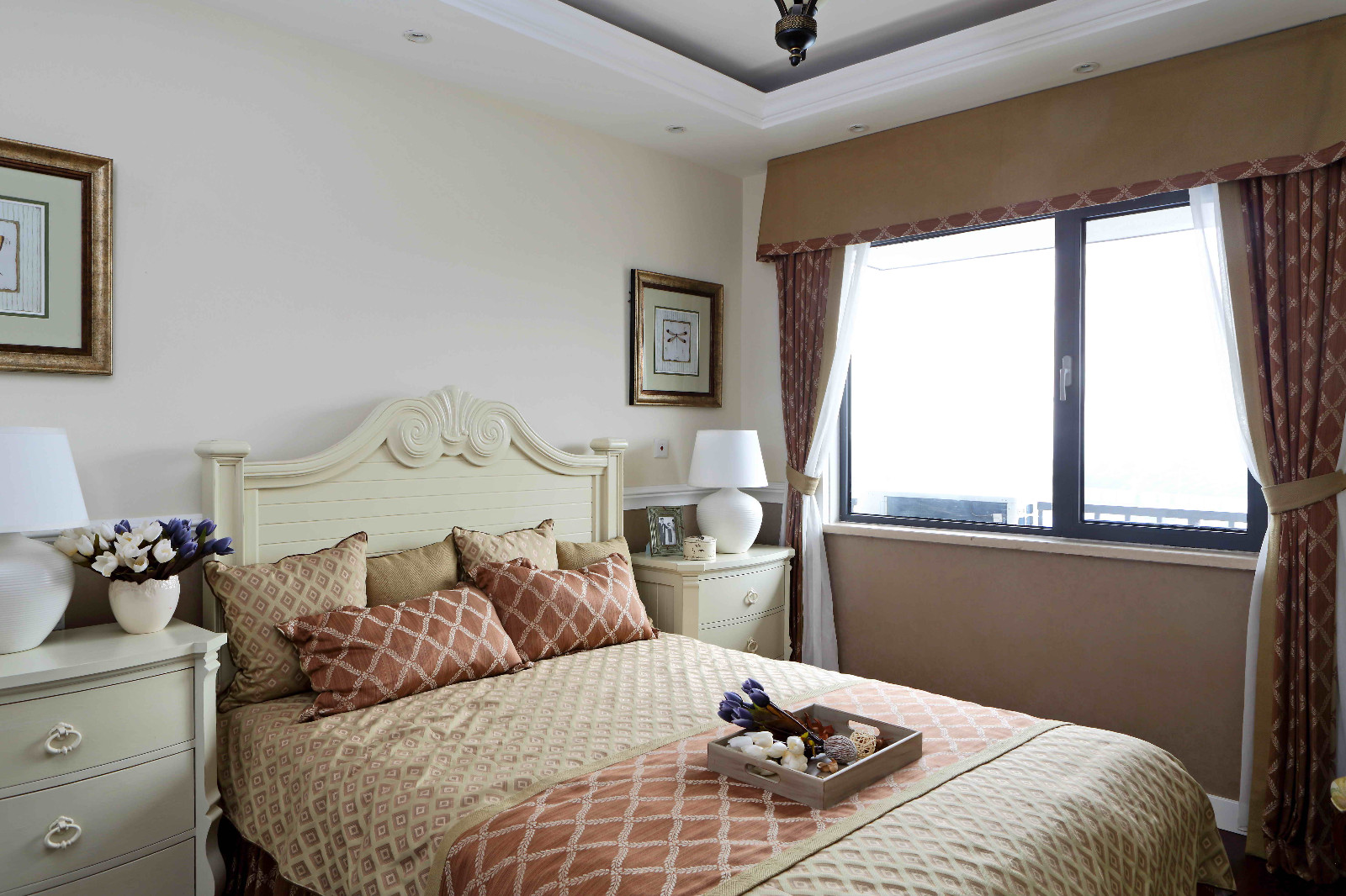 山语城 C2 样板间 | 美式田园风格挑空之家-26