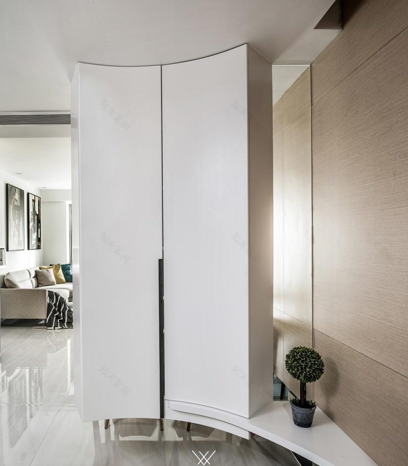 菲拉设计丨平层丨弧形玄关,值得拥有-0