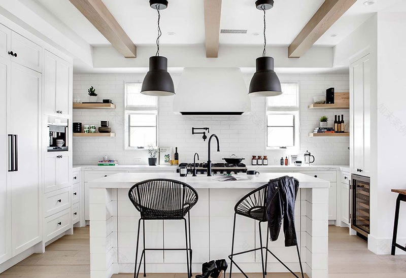 加州前时装设计师的工业风家园-6