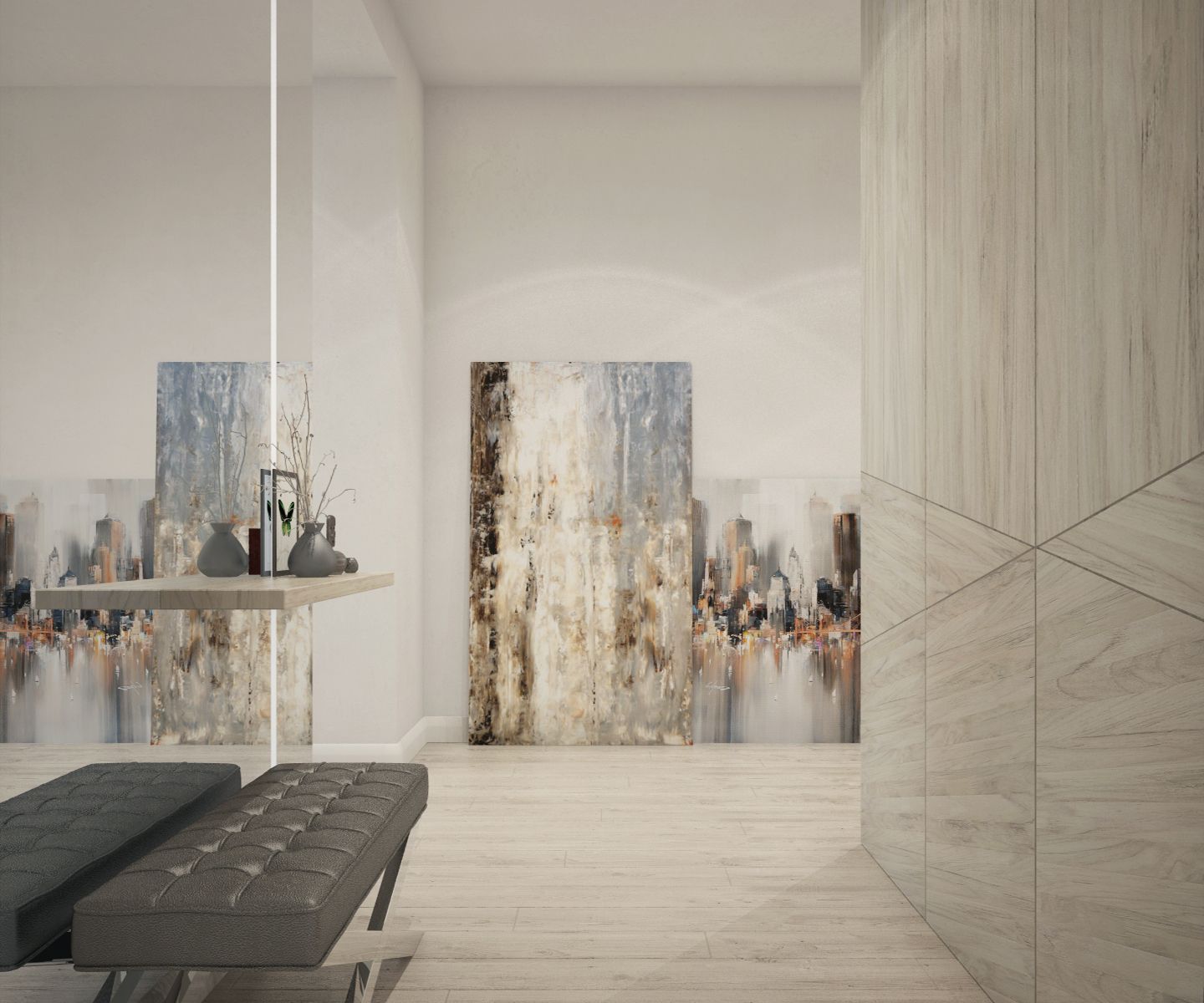 “Салют”现代传统风格公寓室内设计丨Дизайн  студія Андрія Гординського-3