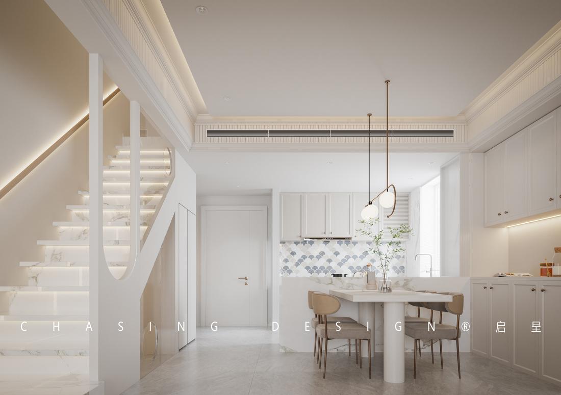 129㎡|一定不能错过的清新的奶油原木风-2