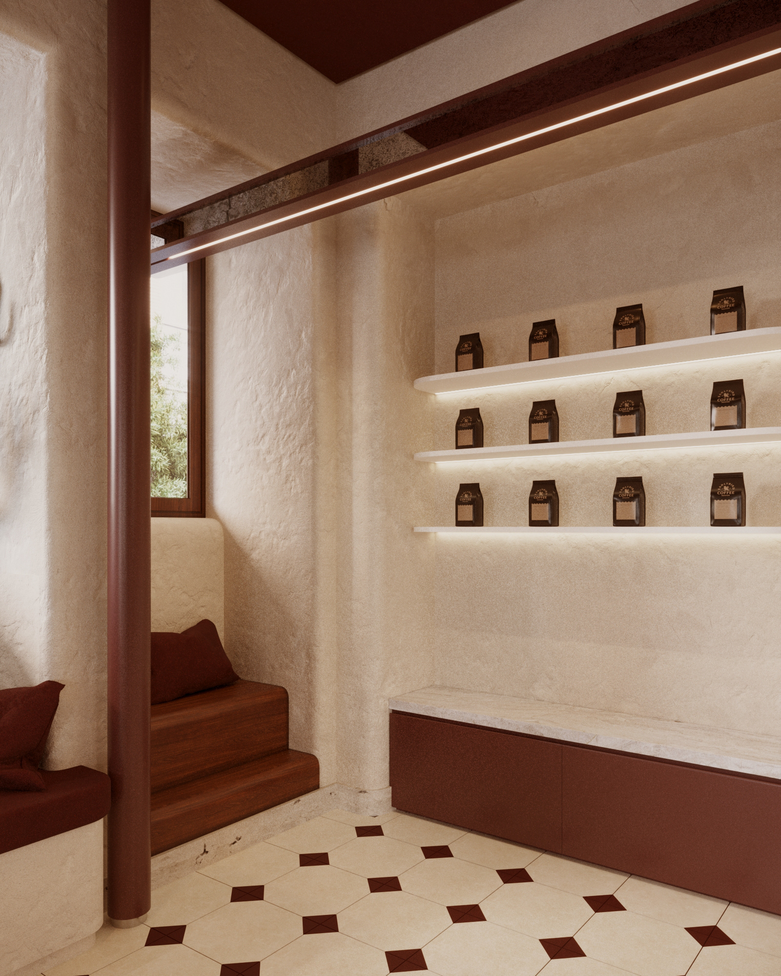 埃里克咖啡馆与餐厅丨埃及开罗丨DEN Projects-8