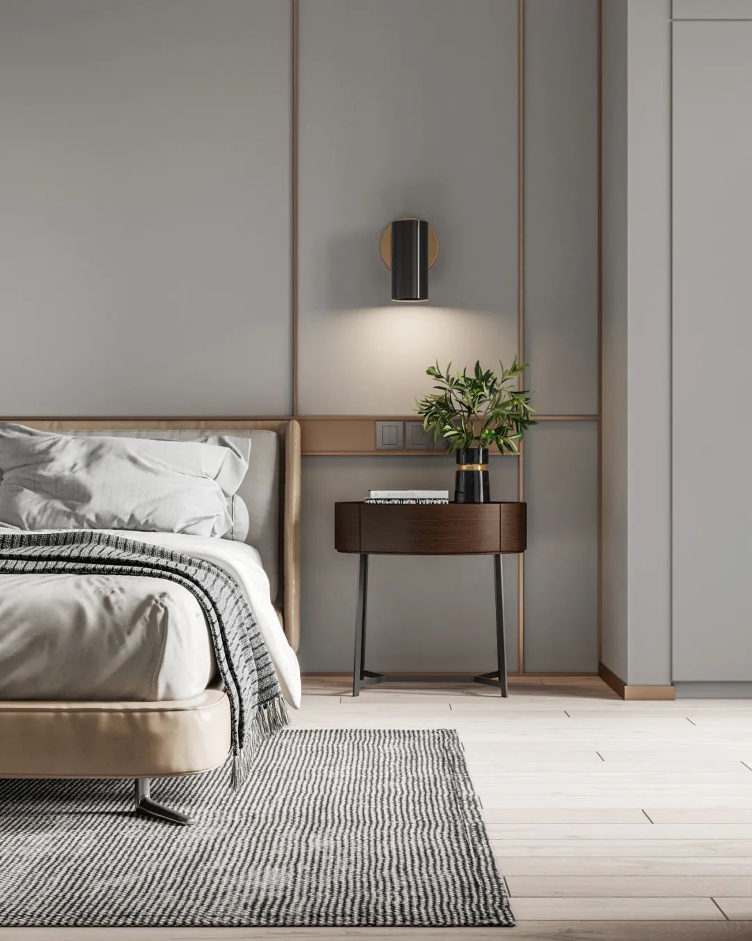 东湖苑蓝波湾别墅设计丨中国苏州丨上海陈尹周室内设计-49