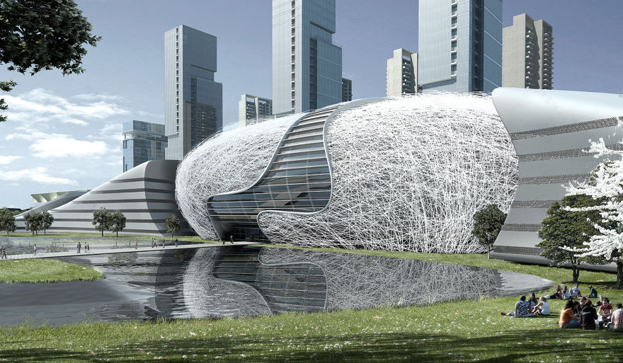 宜昌新区总体规划及公共服务中心,展览规划中心,博物馆丨中国宜昌丨amphibianArc + IPPR-19