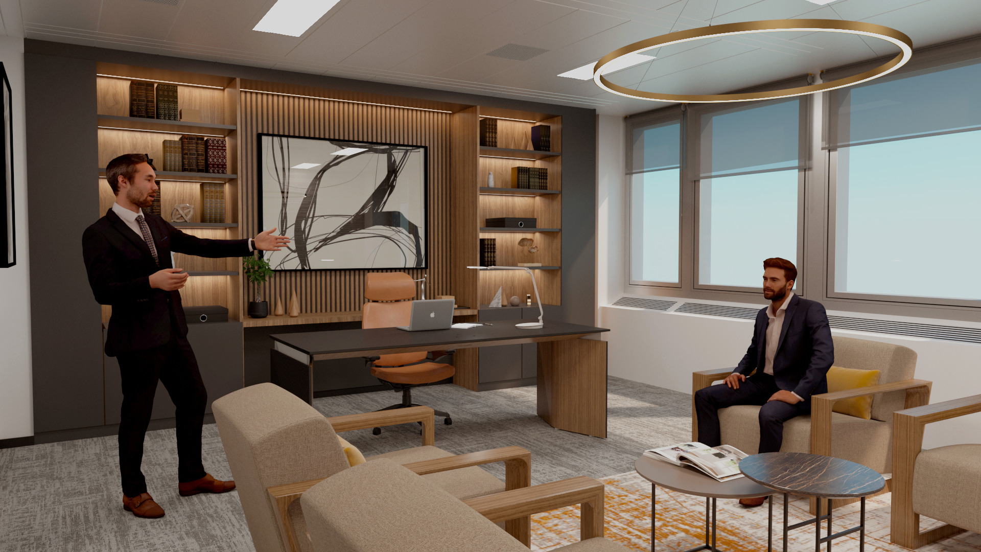 国际移动卫星组织（IMSO）办公室改造项目丨英国伦敦-19