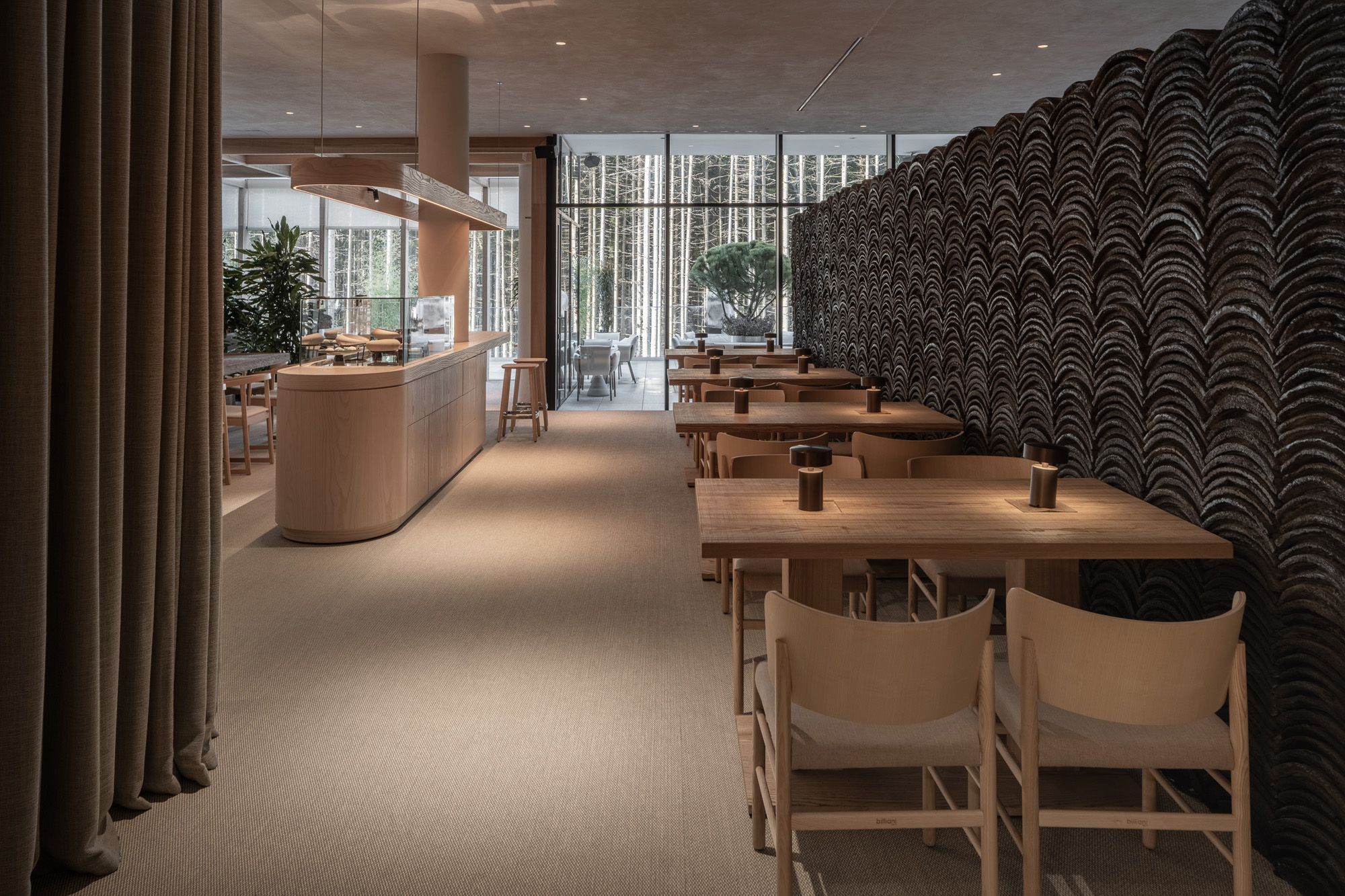 Mountain Residence / Teppan Restaurant-18
