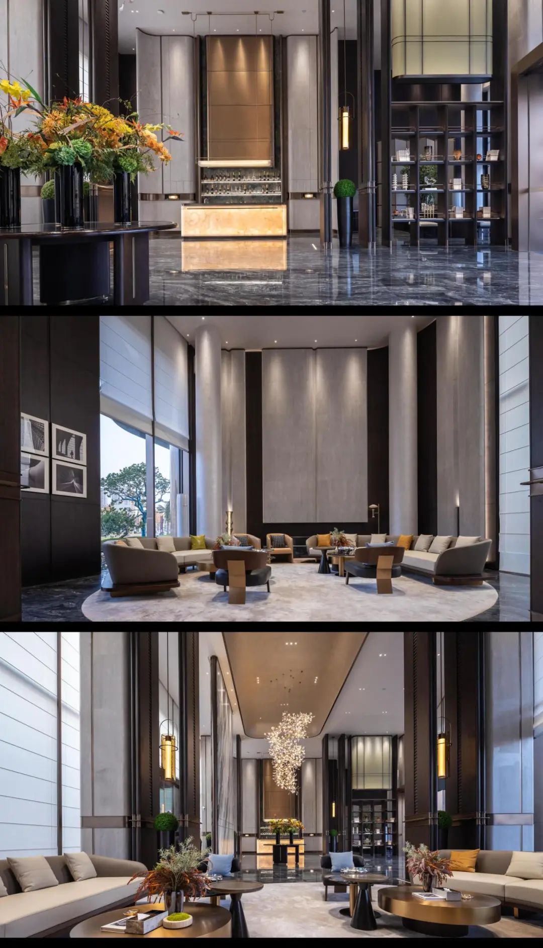 南康·滨江云宸社区大堂&南山原著售楼处丨中国江西丨张恒空间设计-12