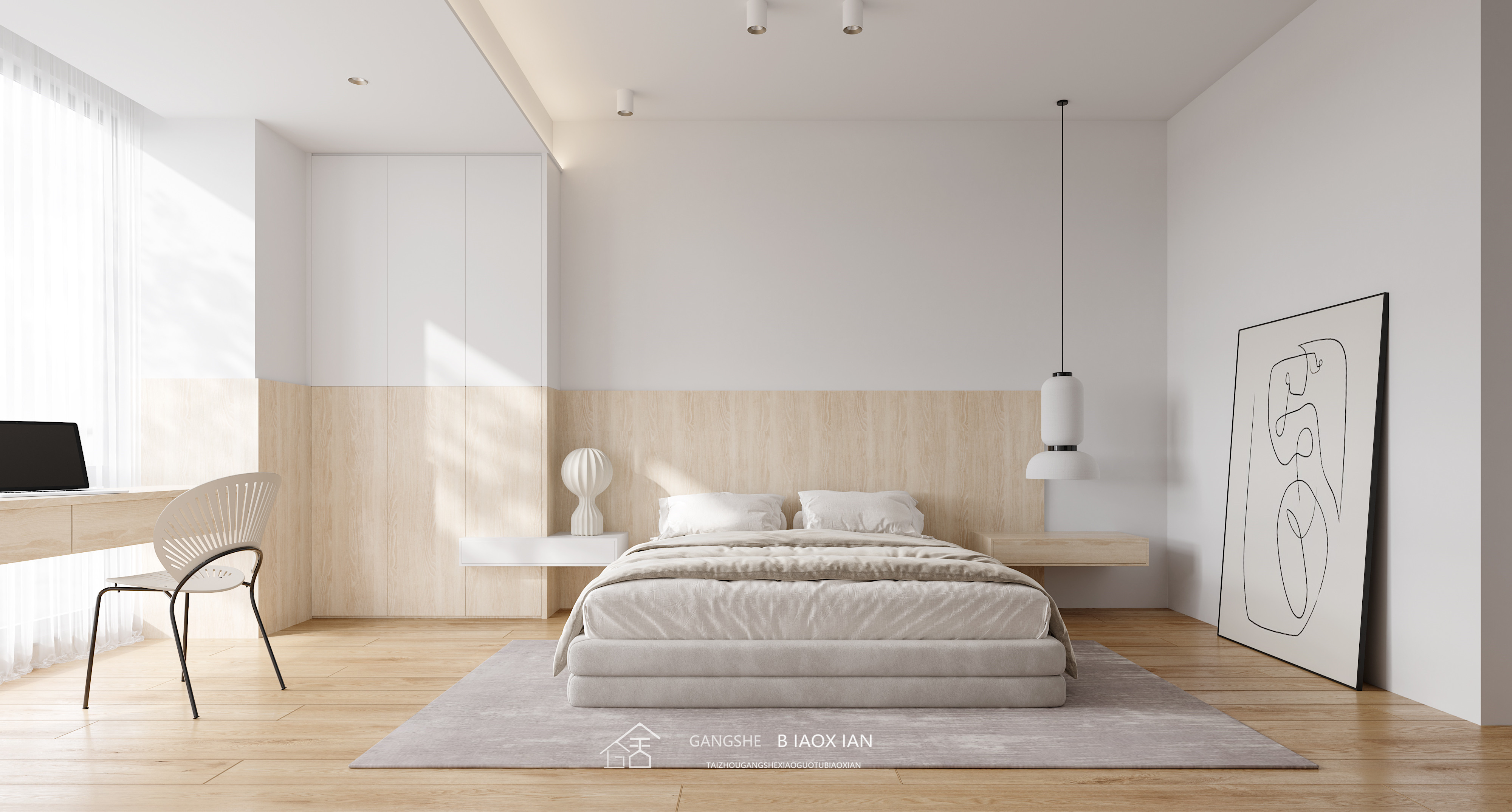 极简现代•效果图作品展示-5