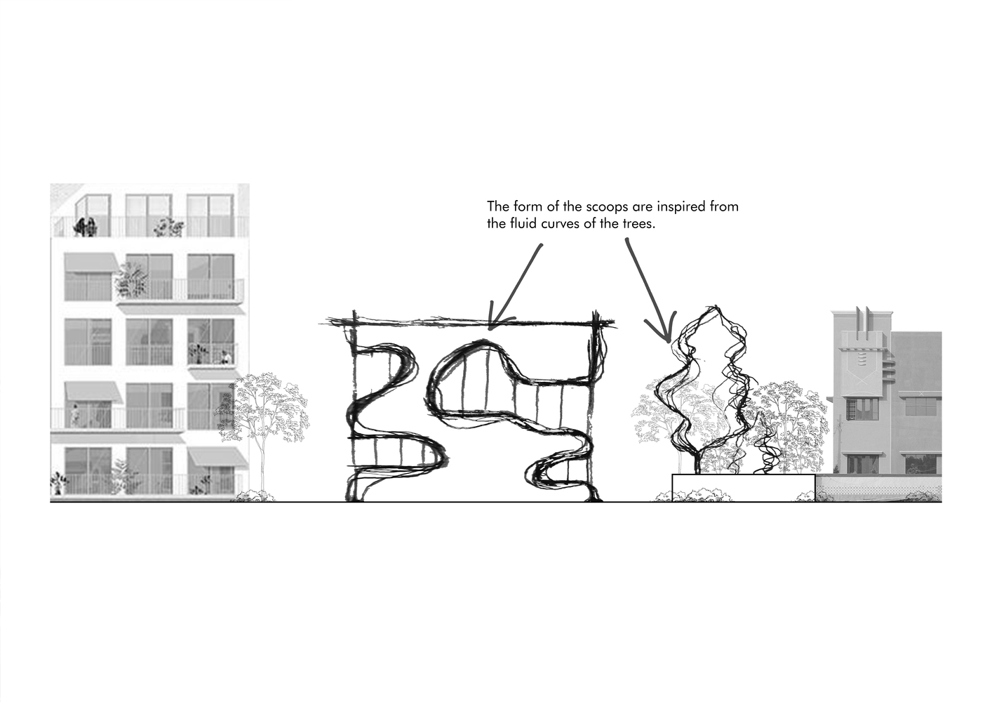 勺子屋丨印度新德里丨Zero Energy Design Lab-43