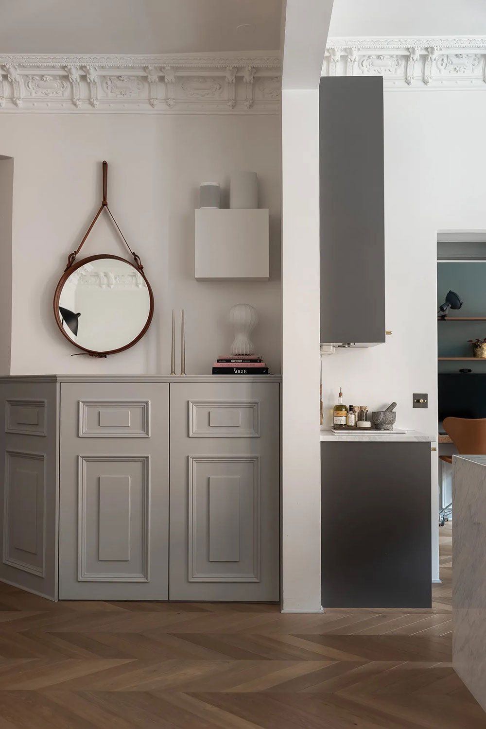 斯德哥尔摩现代古典风公寓设计-14