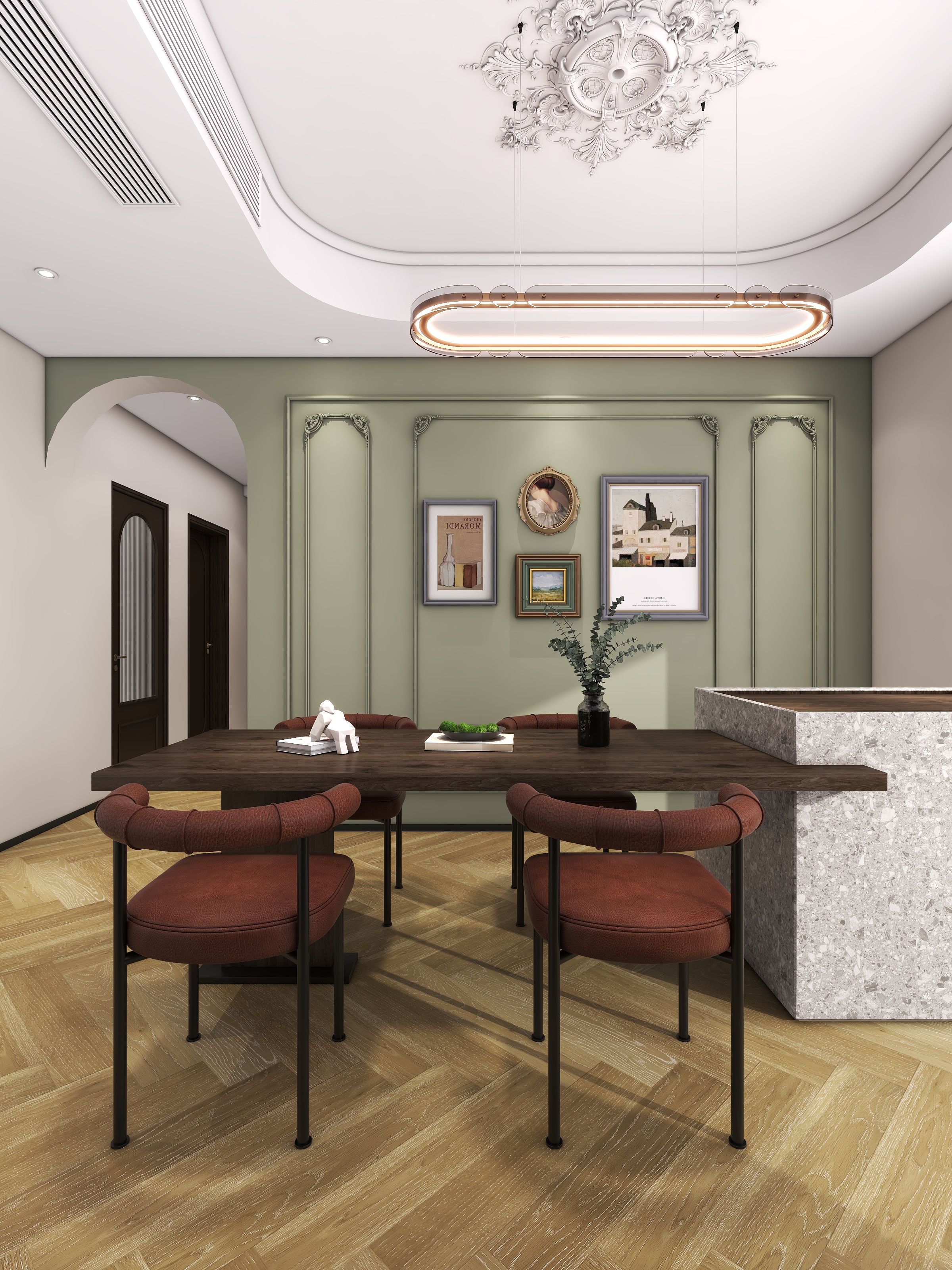 四川成都华府悦璟（115平方简约法式三居室）-26