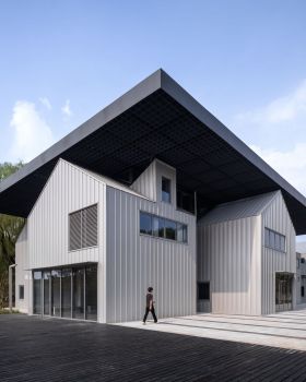 昆山城市生态森林公园游客中心丨中国苏州丨Atelier Archmixing